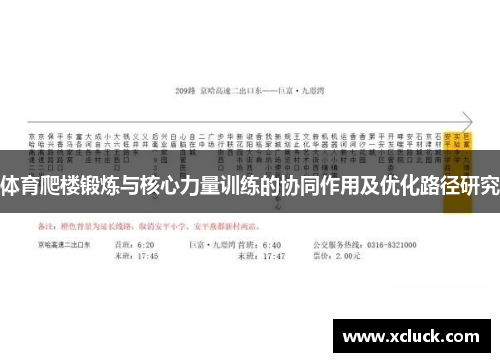 体育爬楼锻炼与核心力量训练的协同作用及优化路径研究